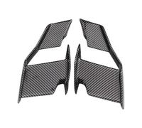 Motorcycle Parts Front Aerodynamic Side Wing Aileron Fixed Wing Spoiler For B&MW For M1000R 2021 2022 2023 2024 spoiler kit(Matte carbon paint)
