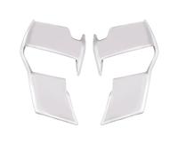 Motorcycle Parts Front Aerodynamic Side Wing Aileron Fixed Wing Spoiler For B&MW For M1000R 2021 2022 2023 2024 spoiler kit(Bianco)