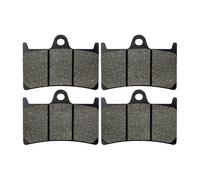 Motorcycle Parts Front or Rear Brake Pads Fit for Ymh Road Star XV1700 Roadstar XV 1700 Midnight XV17 AS/AT/AM 04-14(2 Pairs Front)