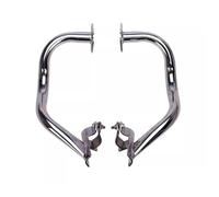 Motorcycle Parts L/R Highway Crash Bars Engine Guard Bumper Frame Side Fit For Honda CB400 CB400 VTEC 1992-1998 Bumper Guard Frame Protector(Chrome CB400 1992-98)