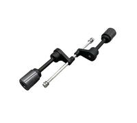 Motorcycle Parts No Cut Black Frame Sliders Crash Falling Protection For For N-ja 250R 250 R 2008-2009 2010 2011 2012 2013 Moto Crash Falling Protection(1)