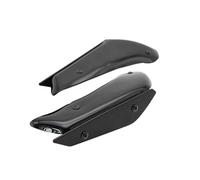 Motorcycle Parts Side Downforce Naked Spoilers Winglet Fixed Wing Fairing For APRILIA RSV4 RF/RR(Black)