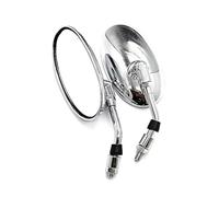 Motorcycle Parts Universal Side Rear view Mirror rearview mirror(Silver)