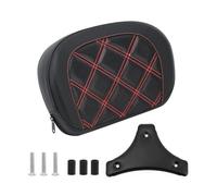 Motorcycle Passenger Backrest For Touring Street Glide For Road King For Road Glide 1996-later Motorcycle Rear Passenger Sissy Bar Rest Backrest Cushion Pad