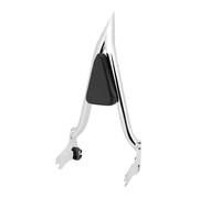 Motorcycle Passenger Backrest Motorcycle 22" Detachable Passenger Sissy Bar Backrest For Touring For Road King For Road Street Glide FLHT 1997-2008