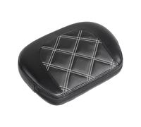 Motorcycle Passenger Backrest Motorcycle Accessories Stitching Passenger Sissy Bar Rest Pad Backrest Pad Fits For Touring Street For Road Electra Glide 1997+