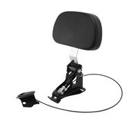 Motorcycle Passenger Backrest Motorcycle Adjustable Backrest Front Driver Rider Backrest Pad For Touring CVO Street Glide For Road King 2009-2023