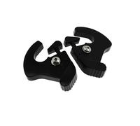 Motorcycle Passenger Backrest Motorcycle Backrest Detachable Sissy Bar Luggage Racks Latches Clips Kit Fit For Harley Electra Road Street Glide Rear Passenger Seat Accessories