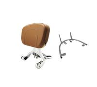 Motorcycle Passenger Backrest Motorcycle Backrest Multi-Purpose Driver Passenger with Folding Luggage Rack For Django