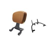 Motorcycle Passenger Backrest Motorcycle Backrest Multi-Purpose Driver Passenger with Folding Luggage Rack For Django