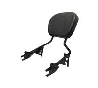 Motorcycle Passenger Backrest Pad Motorbike Soft Rear Passenger Detachable Backrest for Touring for Road Glide for Street King 2009-later