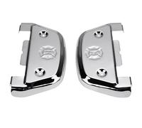 Motorcycle Passenger Footboard Covers D-shaped Floorboard For Harley Electra Glide Street Road Ultra Limited Softail