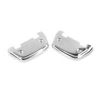 Motorcycle Passenger Footboard Covers D Shaped Foot Cap Compatible With Electra Street Road Ultra Softail