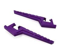 Motorcycle Passenger Footpegs For Honda CRF450R CRF450RWE CRF450RX CRF450X CRF450RL CRF450L CRF250RX CRF250R Extensions(Purple)