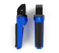Motorcycle Passenger Footrest Foot Pegs Rear Footpegs Accessories For Triumph Daytona 675 675R Scrambler 1200XC Speed Triple/R Speed Twin Pedal bracket(Blue)