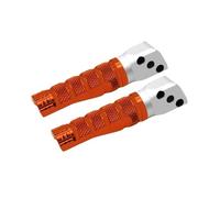 Motorcycle Passenger Footrest Rear Foot Rest Pegs Pedals For TMAX560 For TECHMAX For TMAX 2020 2021 2022 2023 2024 Foot Pedal(Orange)