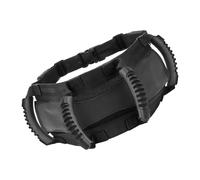 Motorcycle Passenger Handles: flexible grip straps, adjustable belt, soft padded handle, breathable fabric, reinforced stitching, quick release buckle, firm hold for the pa