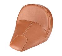 Motorcycle Passenger Pillion Seat Cushion Pad Fit for Indian 2015-2020, Artificial Leather Saddle with Comfortable Cushioning, Durable Motorcycle Seating Accessory - Simple (front seats)