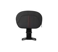Motorcycle passenger Rear Backrest Motorcycle Black PU Front Driver Rider Backrest Pad For For Touring CVO Electra Street Glide For Road King 09-22
