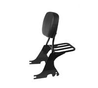 Motorcycle Passenger Seat Backrest Black Motorcycle Backrest With Luggage Rack For Sportster SuperLow XL883 1200 48 Seventy Two 2004-2019