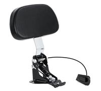 Motorcycle Passenger Seat Backrest Rack Detachable Motorcycle Driver Backrest Quick Release With Ch&rome Mount Kit For Road For Glide 2009-2020