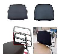 Motorcycle Passenger Sissy Bar Backrest Cushion Pad Compatible with GTS GTV 300 GTS300 GTV300 Primavera Sprint 150 Rear Passenger Backrest Pad (White)
