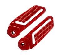 Motorcycle Passenger Step Peg Set, Raised Traction Blocks, Single Mount Hole Design, Metal Replacement Hardware for TMAX500 / 530 Rear Passenger Foot Pegs Motorcycle Rear Footrests Anti Slip Step Pair