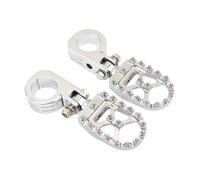Motorcycle Pedal 1 1/4" Engine Guard Crash Bar Pegs Mounts 32/38mm Motorcycle Highway Foot Pegs Footrest For