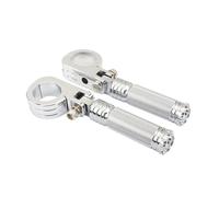 Motorcycle Pedal 1 1/4" Engine Guard Crash Bar Pegs Mounts 32/38mm Motorcycle Highway Foot Pegs Footrest For