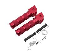Motorcycle Pedal 1 Pair CNC Aluminum Motorcycle Rearset Footrests Rest Foot Pegs Pedal Universal