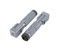Motorcycle Pedal 1 Pair Front Rear Footrest Pedal 90° Fixed Folding- Footpegs Modification Accessories M10 Motorcycle Foot Peg