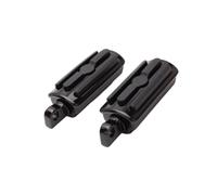 Motorcycle Pedal 2Pcs 10mm Motorcycle Front Rear Footrest Foot Pegs Pedal Universal For For Touring For Road King