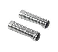 Motorcycle Pedal Adjustable Rearset Foot Pegs | CNC Replacement Shift Brake Part Universal Accessories Motorcycles(Gray 2PCS 2.0)