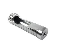 Motorcycle Pedal Adjustable Rearset Foot Pegs CNC Replacement Shift Brake Part Universal Accessories Motorcycles CNC Foot(Gray 2.0)