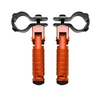 Motorcycle Pedal CNC Aluminum Alloy Motorcycle Rearset Footrests Foot Rest 8mm Pedal Motorcycles Parts 90-Degree Folding Pedals