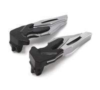Motorcycle Pedal Compatible With ADV150 For ADV160 1 Pair Motorcycle Rear Left Right Rearset Footrests Foot Rest Foot Pegs Pedal Accessory Aluminum