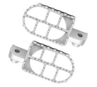 Motorcycle Pedal Compatible With PW50 1981-2009 2012-2013 For PW80 1983-2006 1 Pair Motorcycle Footrest Front Rear Pedal Foot Peg Rests Footpegs Aluminum