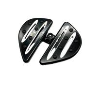 Motorcycle Pedal Fit For Harley Touring Electra Road Glide Motorcycle Front Rear Driver Passenger Stretched Floorboard CNC Foot(Rear Floorboard)