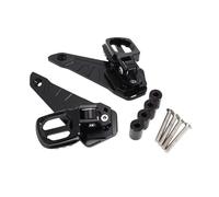 Motorcycle Pedal Fit For Honda XADV 750 2021-2025 Folding Rear Foot Pegs Motorcycle accessories Footrest Passenger CNC Foot(Black)