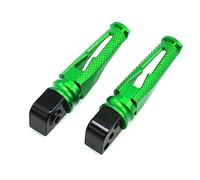 motorcycle pedal For DUCATI 1299 959 899 1098 1198 1199 For Panigale Motorcycle CNC Passenger Footrests Rear Foot Pegs motorbike foot rests (Color : 5-Green)