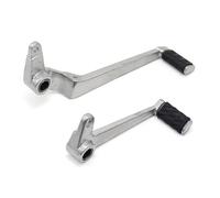 Motorcycle Pedal For DUCATI Monster 696 796 1100/S Accessories Clutch Shifter Left Rod Foot Brake Right Gear Shift Lever Rear Pegs (Color : 1 set Black)