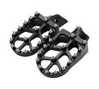 Motorcycle Pedal For Kawasaki For KX65 For KX80 For KX85 For KX100 For KX112 For KLX140 1998-2023 Motorcycle CNC Footpeg FootRest Motorbike Foot Pegs(Black)