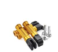 Motorcycle Pedal For MT-09 For MT-07 For Tracer 900 700 /GT Front Footrest Rear Footpeg Foot Pedal Motorbike Foot Pegs(Front Rear Gold)