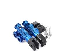 Motorcycle Pedal For MT-09 For MT-07 For Tracer 900 700 /GT Front Footrest Rear Footpeg Foot Pedal Motorbike Foot Pegs(Front Rear Blue)