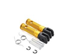Motorcycle Pedal For MT-09 For MT-07 For Tracer 900 700 /GT Front Footrest Rear Footpeg Foot Pedal Motorbike Foot Pegs(Front Gold)