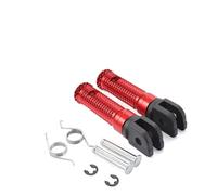 Motorcycle Pedal For MT-09 For MT-07 For Tracer 900 700 /GT Front Footrest Rear Footpeg Foot Pedal Motorbike Foot Pegs(Front Red)