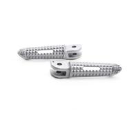 Motorcycle Pedal For Triumph For Trident 660 2020-2024 Motorcycle Front And Rear Pedals Footrest Foot Peg Accessory Motorbike Foot Pegs(Silver,Front)