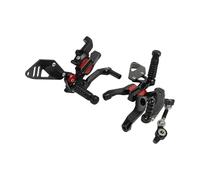 Motorcycle Pedal Motorcycle Rearset Footrest Footpeg Pedal Rear Set Foot Pegs Foot Rest For Panigale V2 V2R V2S 2020 2021 2022 2023