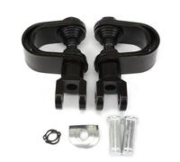 Motorcycle Pedal Pegs Motorcycle Engine Guard Crash Bars Footrest Clamp Mount Universal