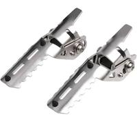 Motorcycle pedal Rests Pedals for royal for enfield for himalayan 400 411 Motorcycle Replace the foot nail(Silver)